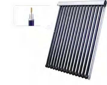 Tubo de vacío de tubo de calor certificado Colector solar Colector solar Panel solar para calentador de agua