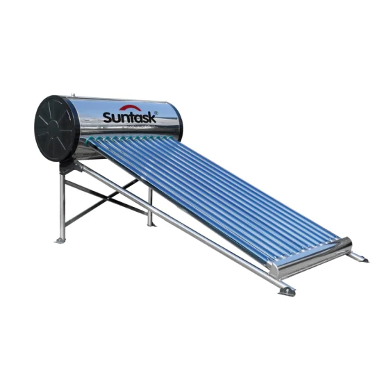 2023 Suntask nuevo calentador de agua solar de acero inoxidable de instalación rápida Stx