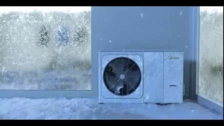 Calentador de agua caliente con bomba de calor de fuente de aire todo en uno Midea para uso doméstico con alta eficiencia y certificado Eurovent