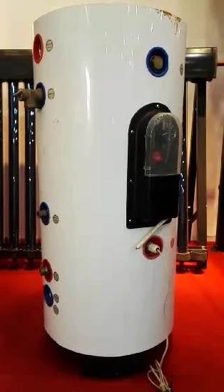 Tanque de agua solar presurizado dividido de 100L con bobina simple